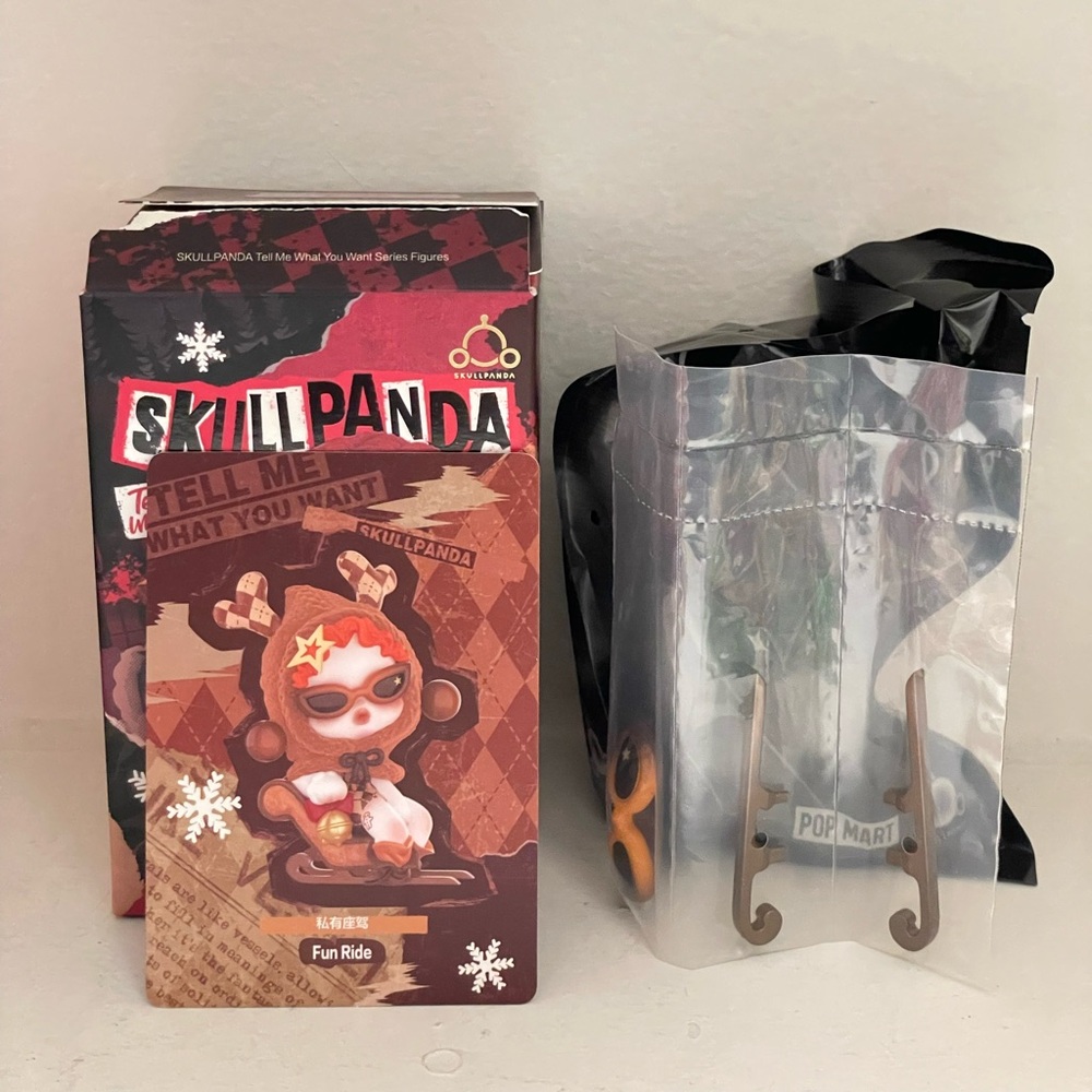 Pop Mart Skullpanda Tell Me What You Want Series - Fun Ride
